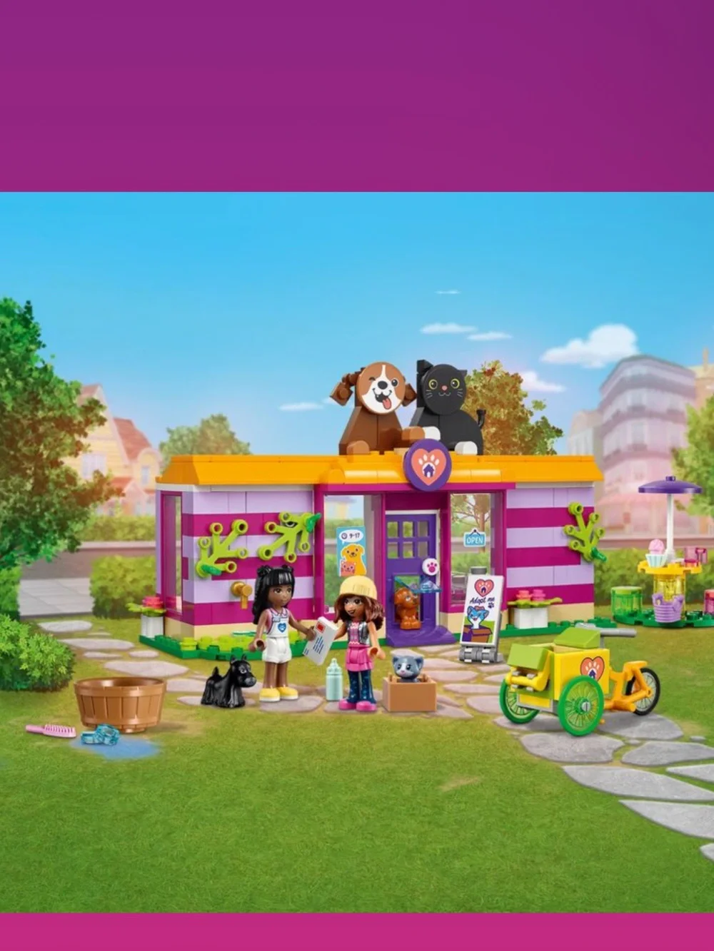 LEGO LOT Friends Adoption Cafe Set, Beauty Salon Plus More